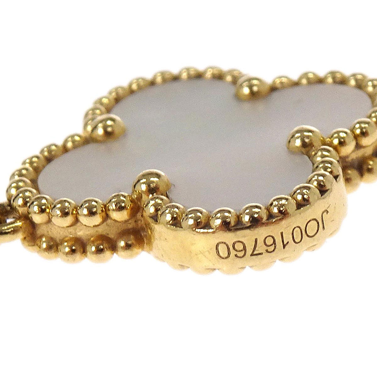 Van Cleef & Arpels Alhambra Bracelet Mother of Pearl Au750