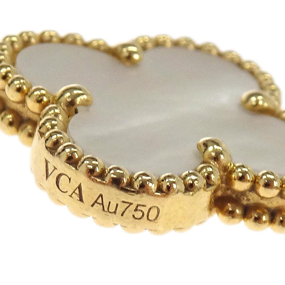 Van Cleef & Arpels Alhambra Bracelet Mother of Pearl Au750