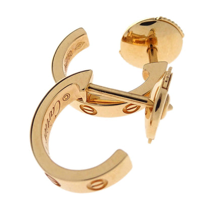 Cartier Piercing Earrings Mini Love Au750