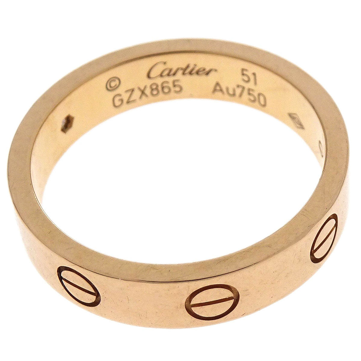 Cartier Mini Love Ring Au750 Diamond #51