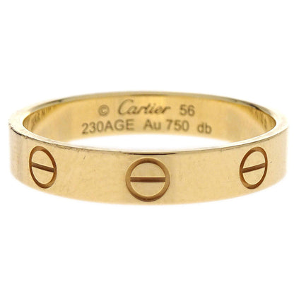 Cartier Mini Love Ring Au750 #56 #55