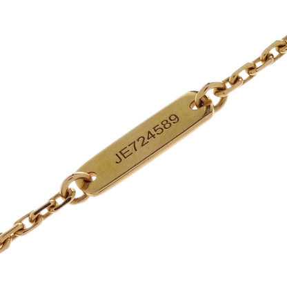 Van Cleef & Arpels Alhambra Pendant Necklace Onyx Diamond Au750