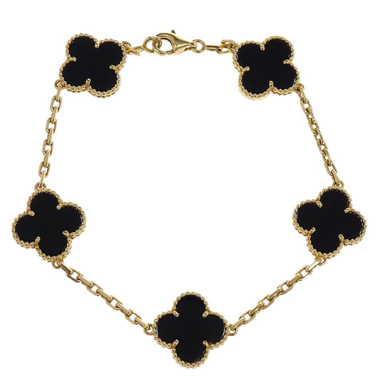Van Cleef & Arpels Alhambra Bracelet Onyx Au750