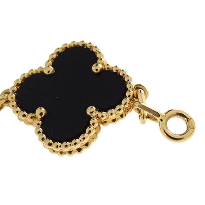 Van Cleef & Arpels Alhambra Bracelet Onyx Au750