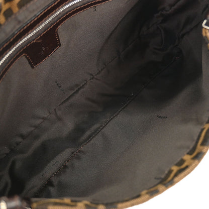 Fendi Brown Canvas Zucca Handbag