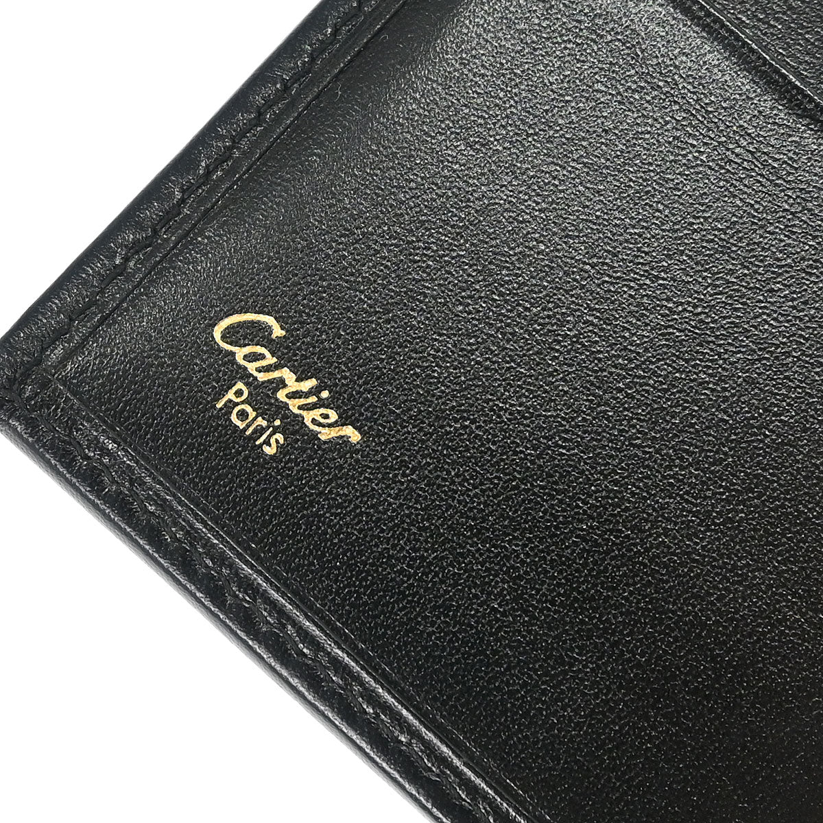 Cartier Black Bifold Wallet