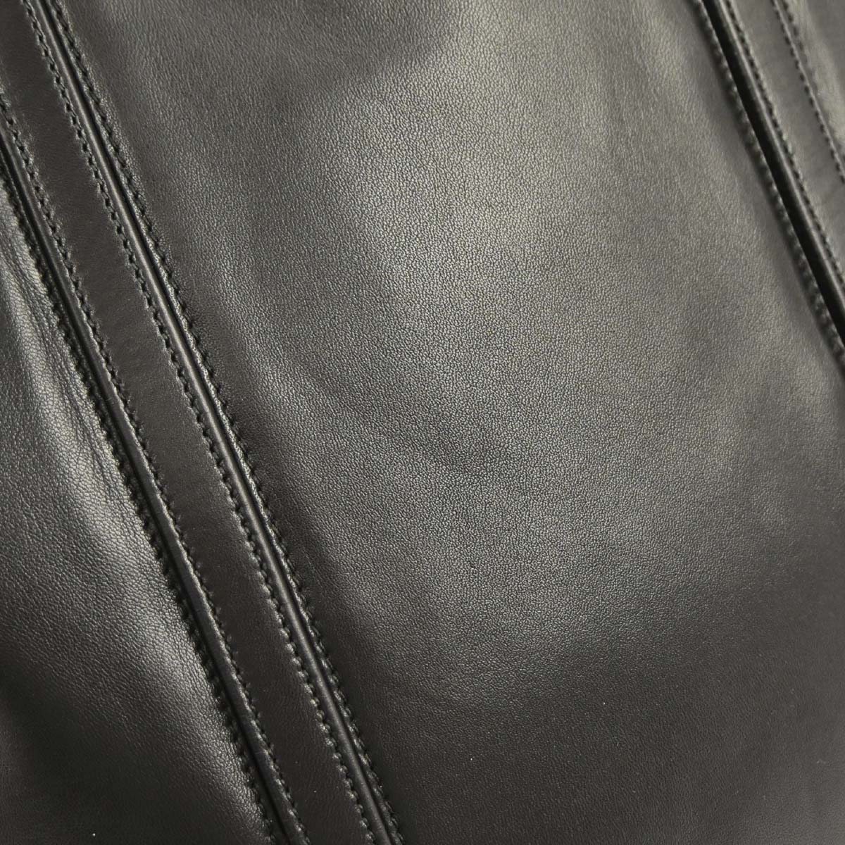 Loewe Black Leather Tote Handbag