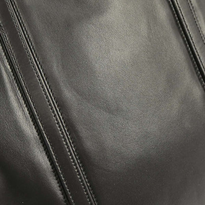 Loewe Black Leather Tote Handbag