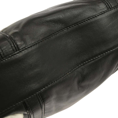 Loewe Black Leather Tote Handbag