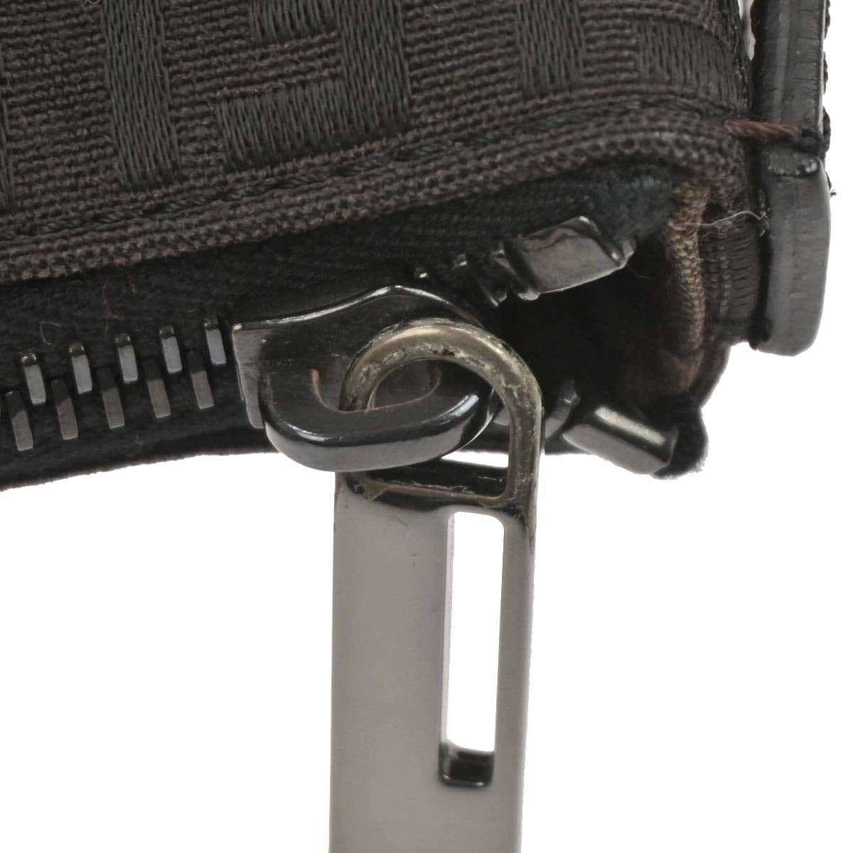 Fendi Dark Brown Zucchino Tote Handbag