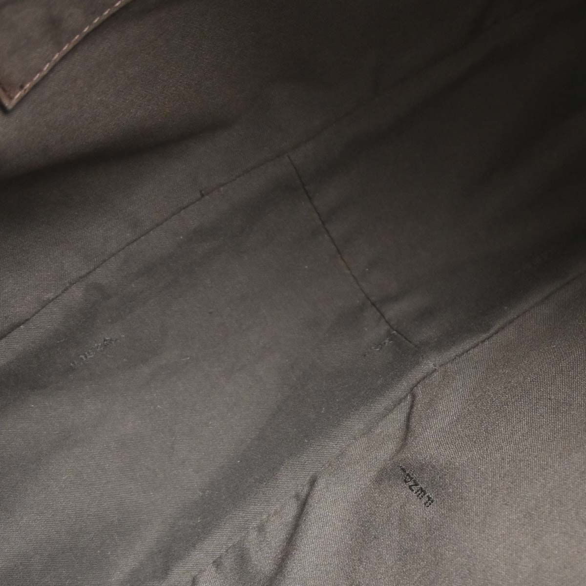 Fendi Dark Brown Zucchino Tote Handbag