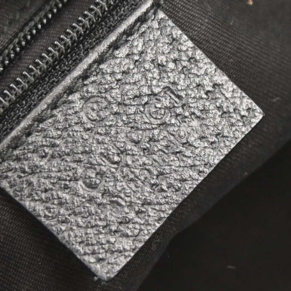 Gucci Black Canvas GG Handbag