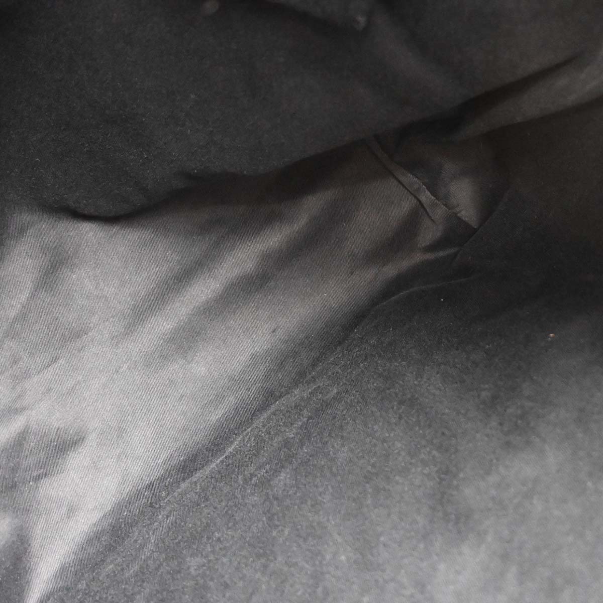 Gucci Black Canvas Tote 2way Shoulder Handbag