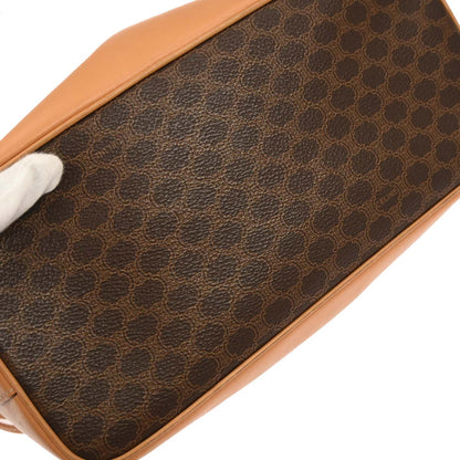 Celine Brown Macadam Bucket Shoulder Bag