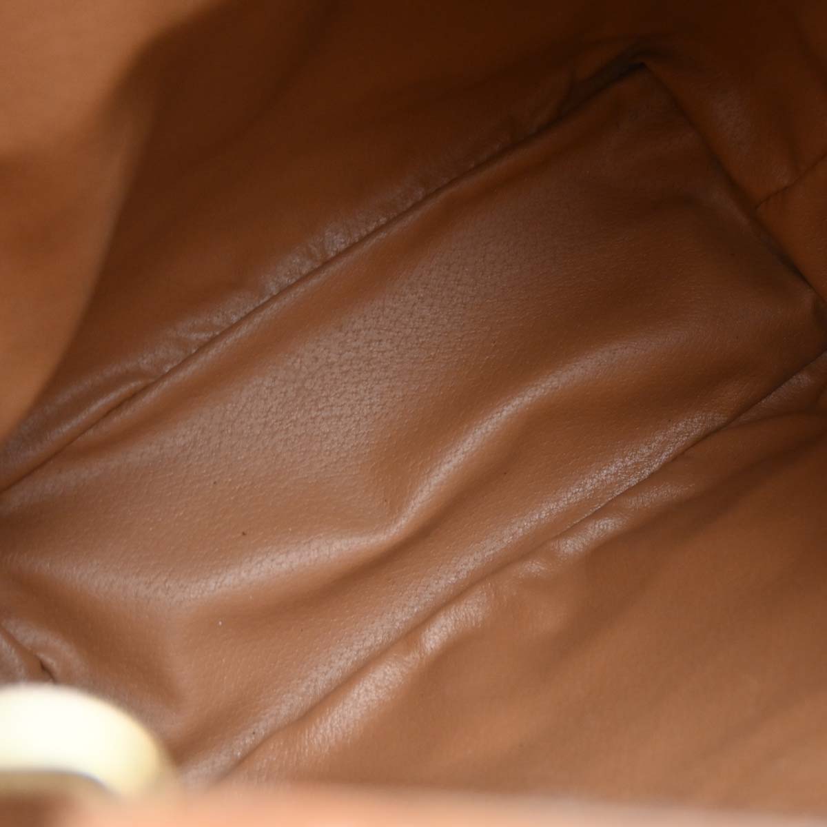 Celine Brown Macadam Bucket Shoulder Bag