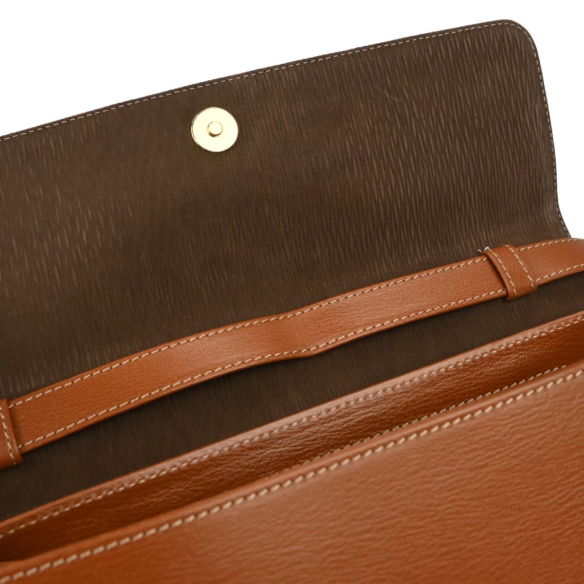 Loewe Brown Leather Velasquez 2way Shoulder Handbag