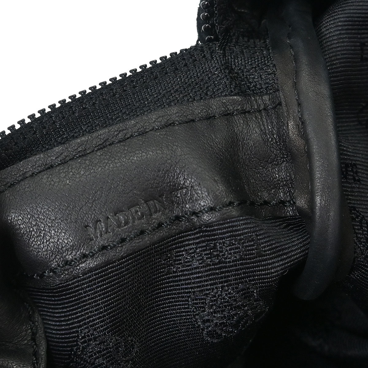 Loewe Black Suede Anagram Handbag