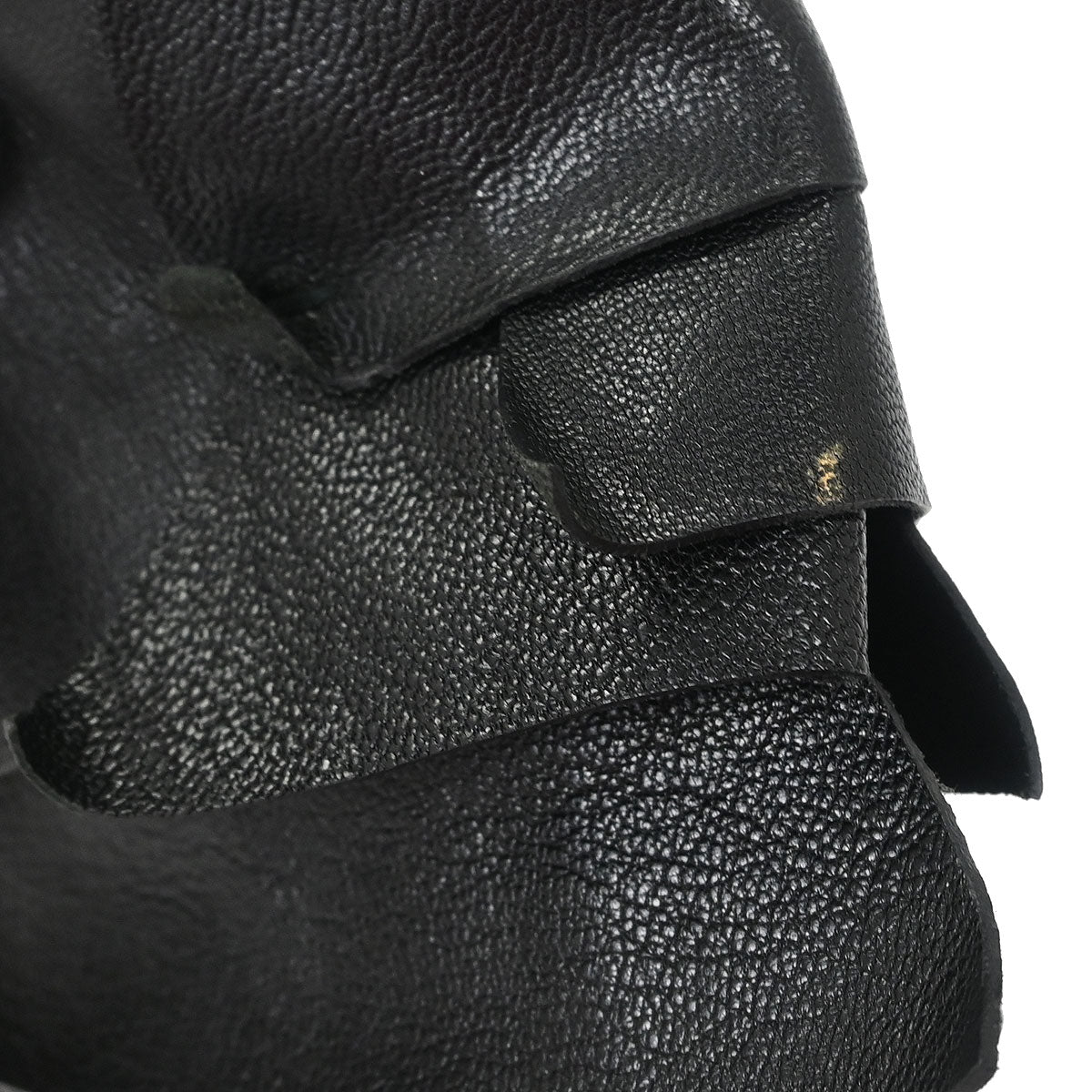 Yves Saint Laurent Black Leather Saint Tropez Hobo Bag