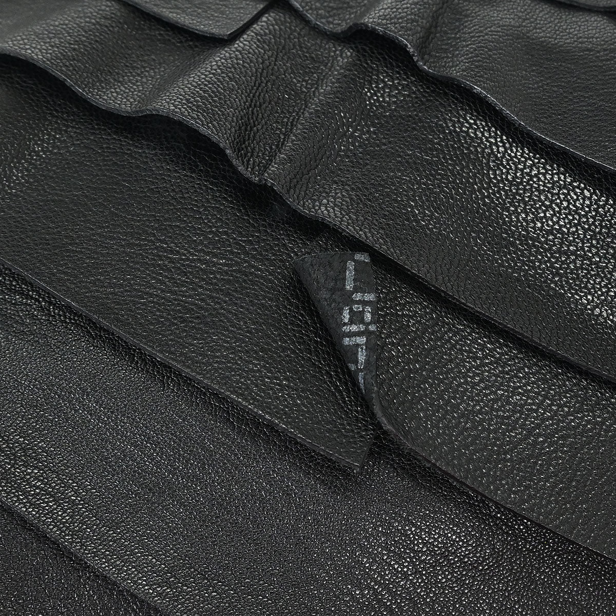 Yves Saint Laurent Black Leather Saint Tropez Hobo Bag