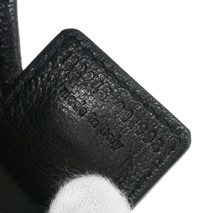 Yves Saint Laurent Black Leather Saint Tropez Hobo Bag