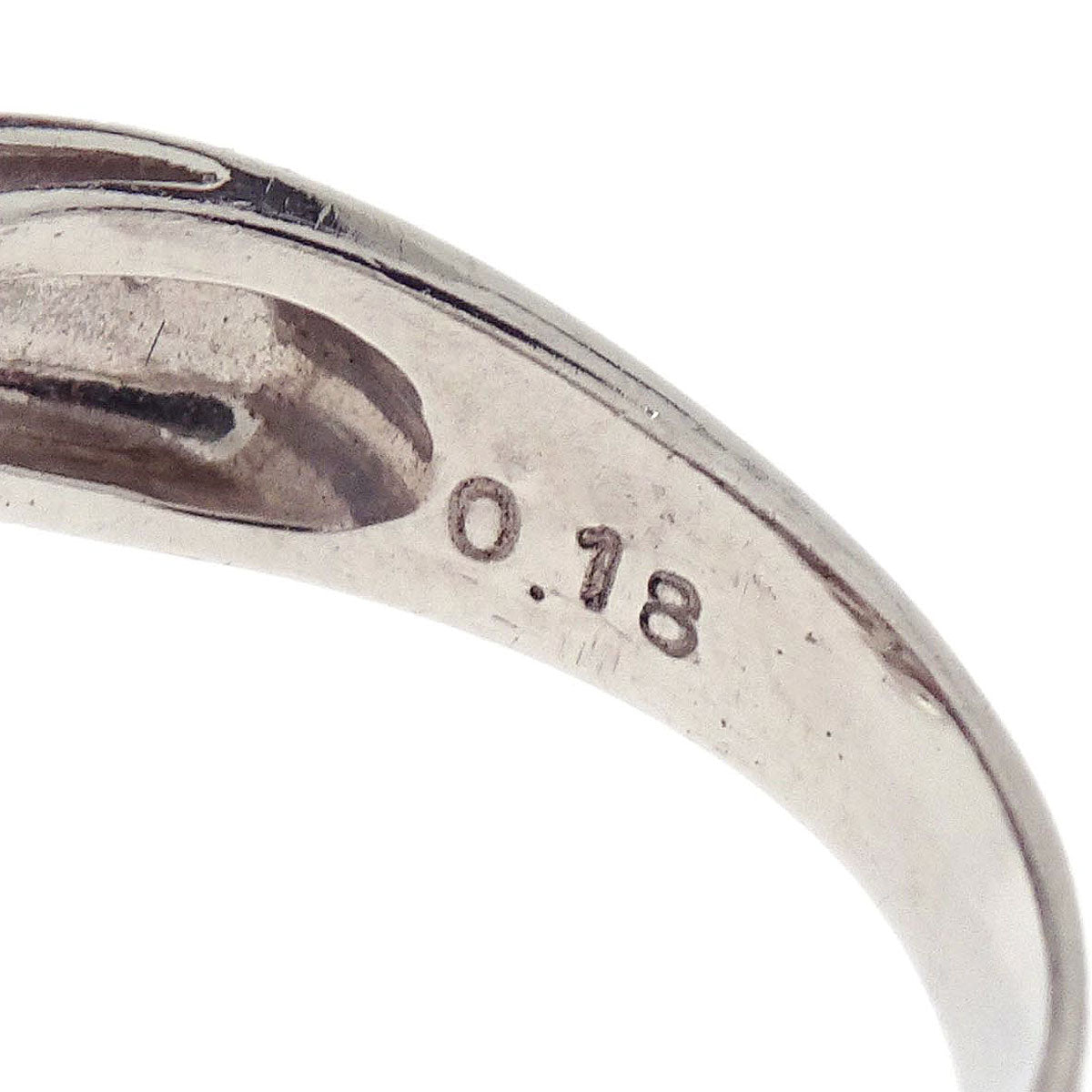 Ring Pt900 Pearl Diamond #49