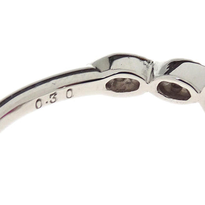 Ring Pt900 Ruby Diamond #51