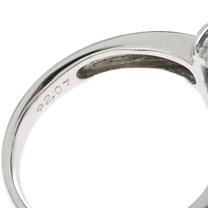 Ring 14KWG Silver Sapphire #52