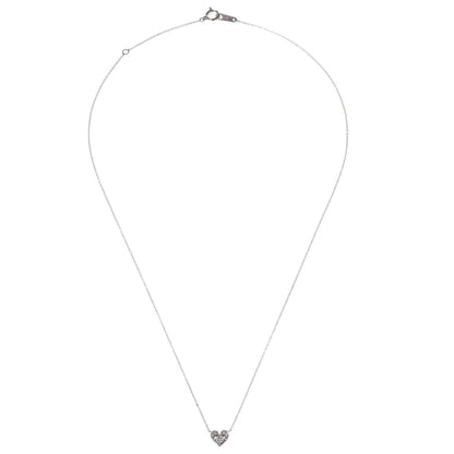 Pendant Necklace 18KWG Diamond