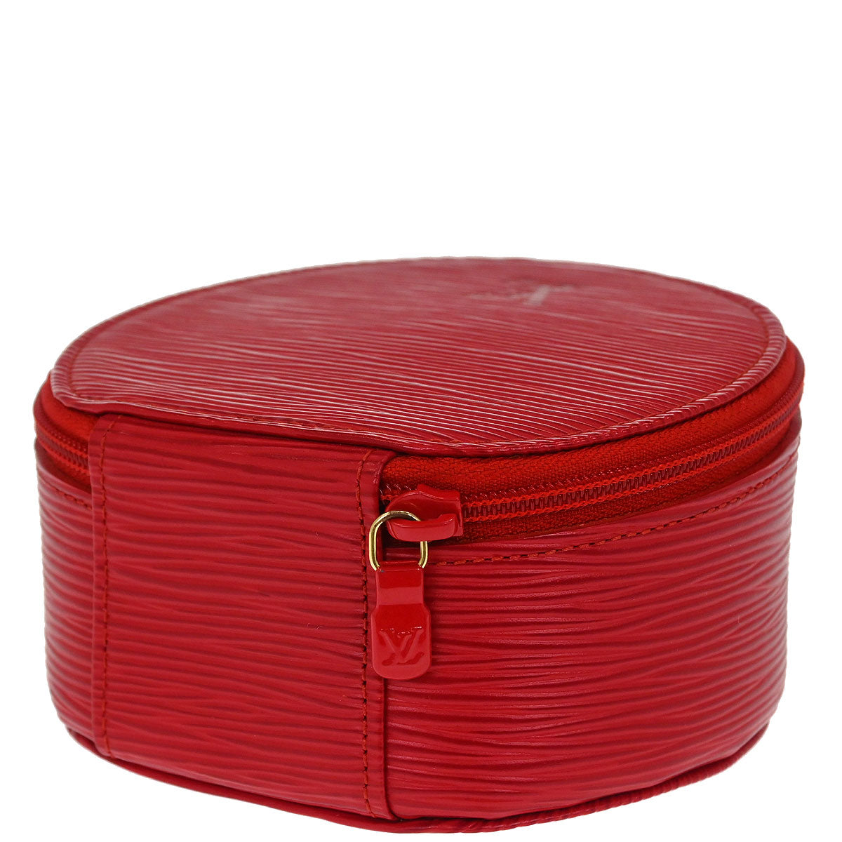 Louis Vuitton Red Epi Ecrin Bijou 12 Jewelry Case Pouch M48207