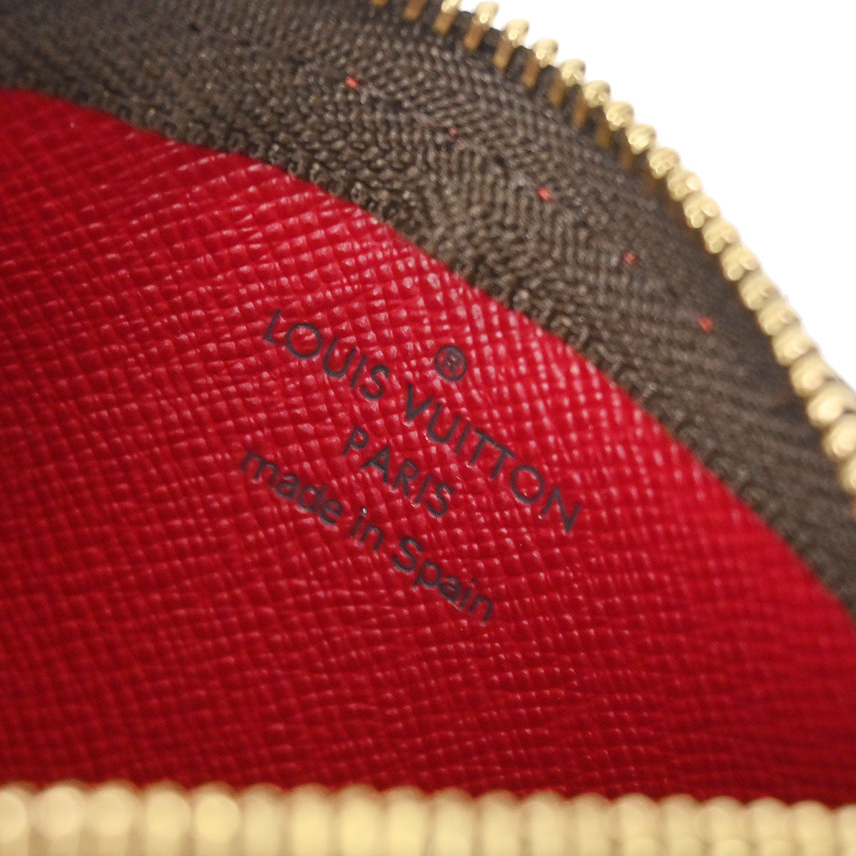 Louis Vuitton Cherry Pochette Cles Coin Purse Wallet M95042