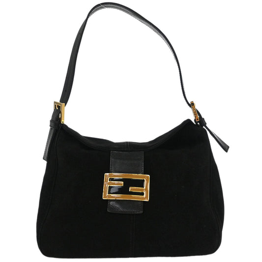Fendi Black Suede Handbag