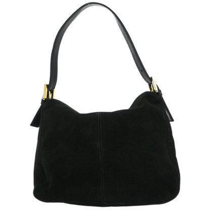 Fendi Black Suede Handbag