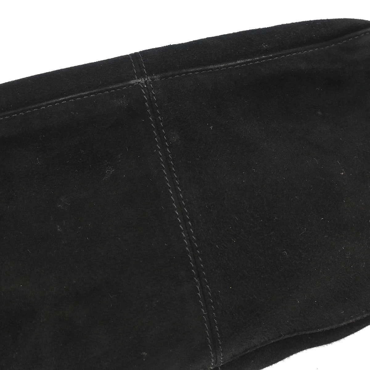 Fendi Black Suede Handbag