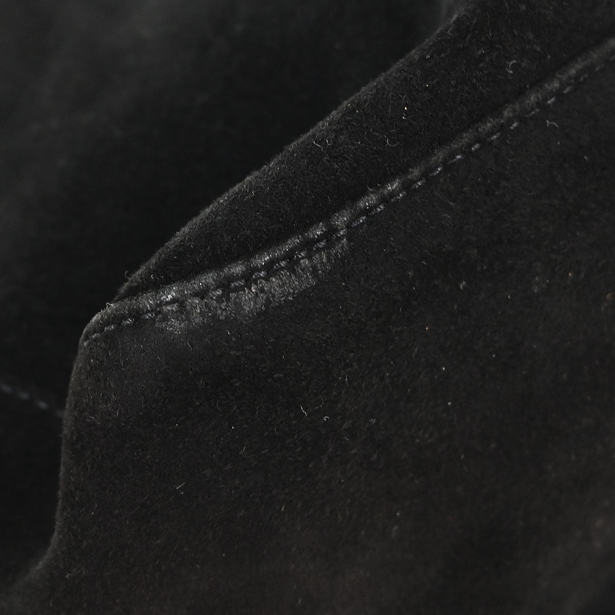 Fendi Black Suede Handbag