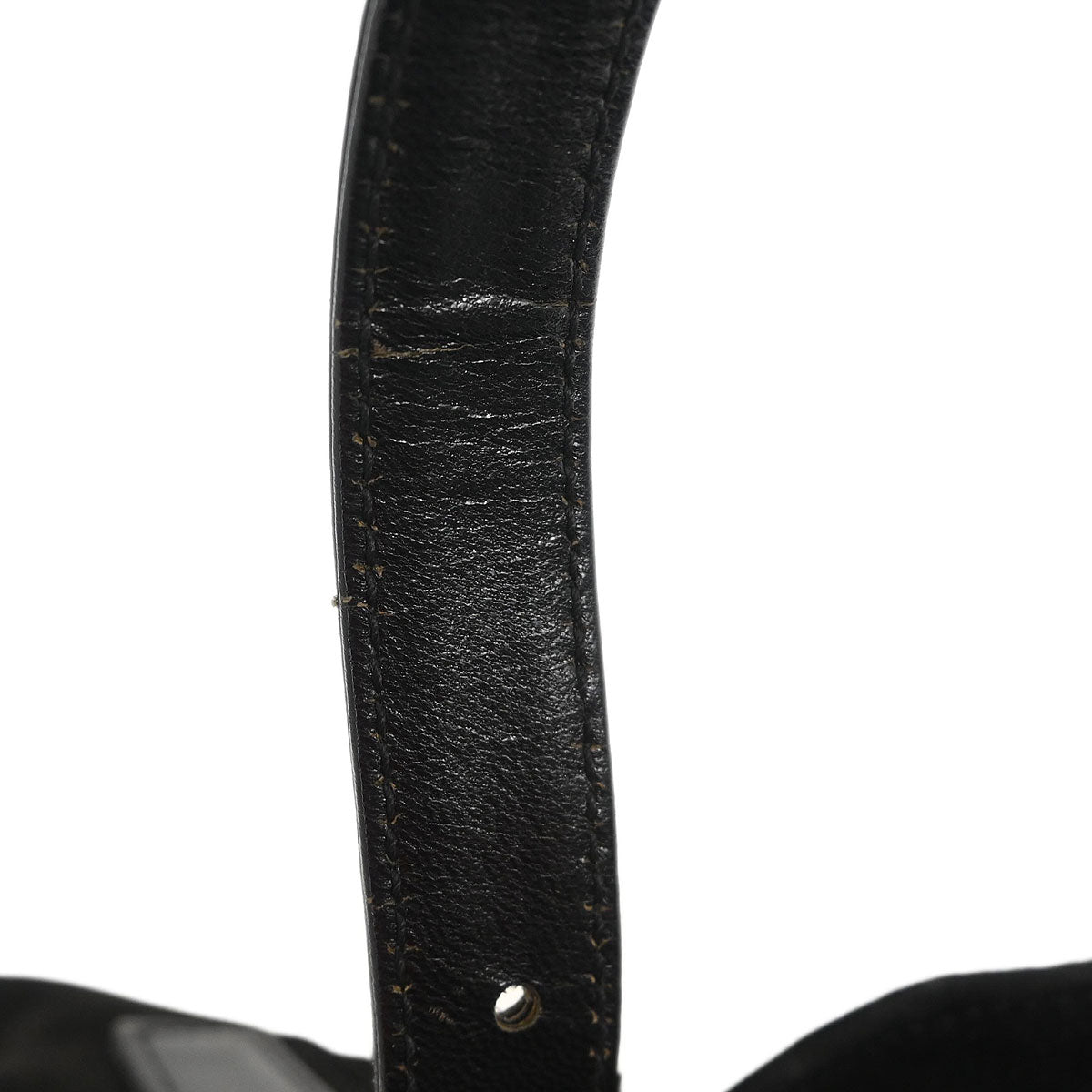 Fendi Black Suede Handbag