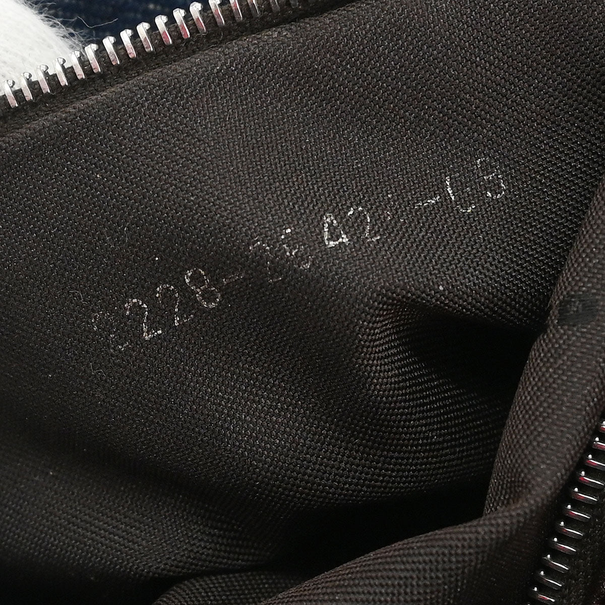 Fendi Navy Denim Baguette Handbag