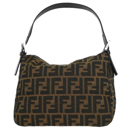 Fendi Brown Canvas Zucca Handbag