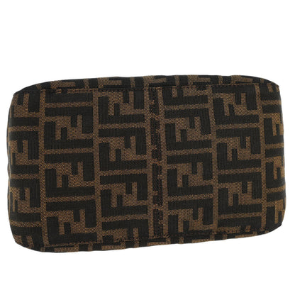 Fendi Brown Canvas Zucca Handbag
