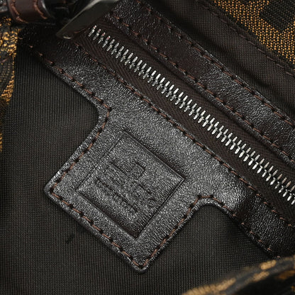 Fendi Brown Canvas Zucca Handbag