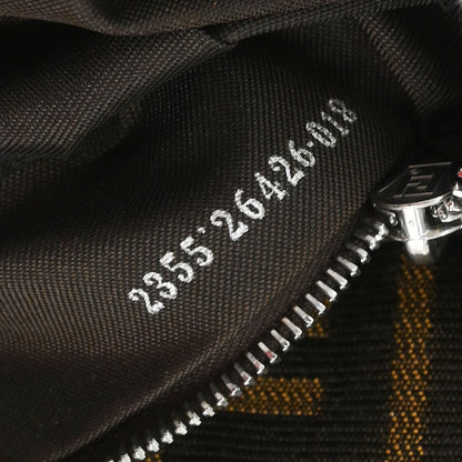 Fendi Brown Canvas Zucca Handbag