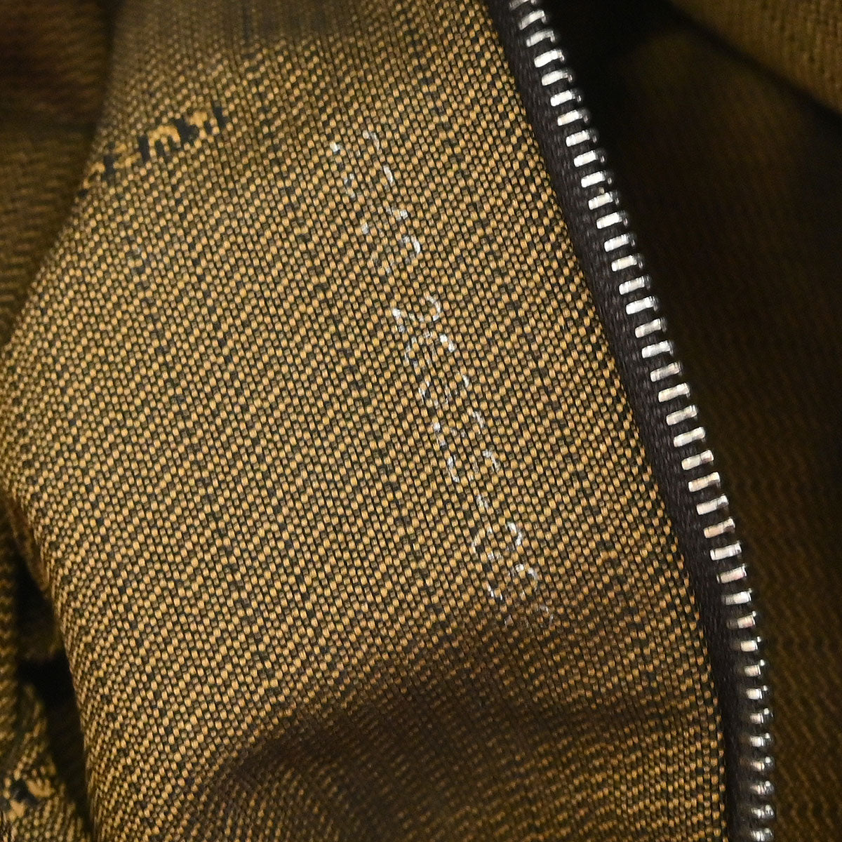 Fendi Brown Canvas Zucca Mamma Baguette Handbag