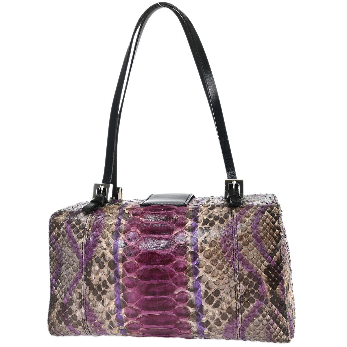Fendi * Purple Python Handbag