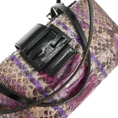 Fendi * Purple Python Handbag