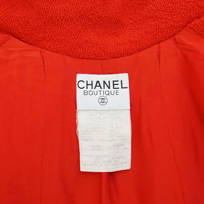 Chanel 1994 Double Breasted Jacket Red #44