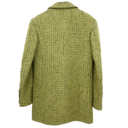 Chanel 1997 Single Breasted Jacket Green #38