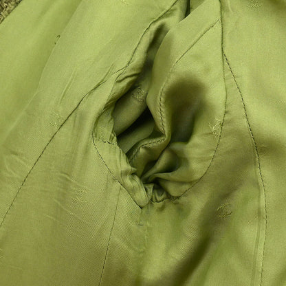 Chanel 1997 Single Breasted Jacket Green #38