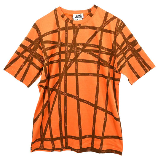 Hermes T-shirt Top Light Orange #M