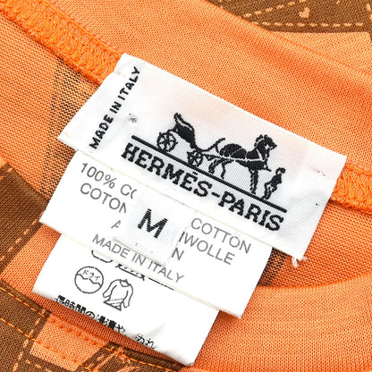 Hermes T-shirt Top Light Orange #M