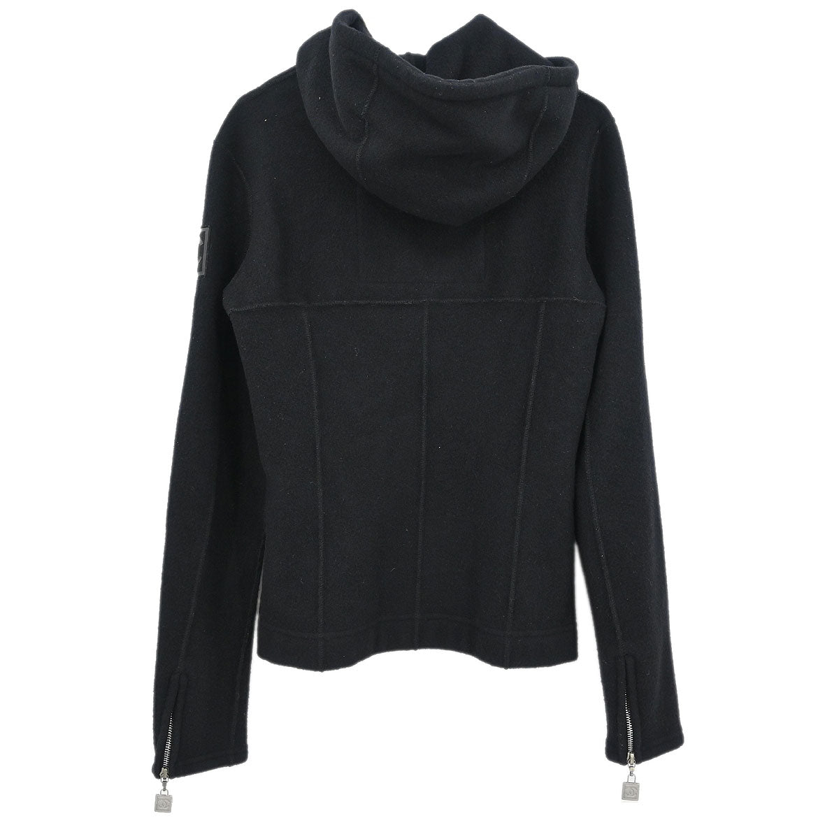 Chanel 2003 Sport Line Zip Up Jacket Black #36