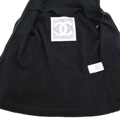 Chanel 2003 Sport Line Zip Up Jacket Black #36